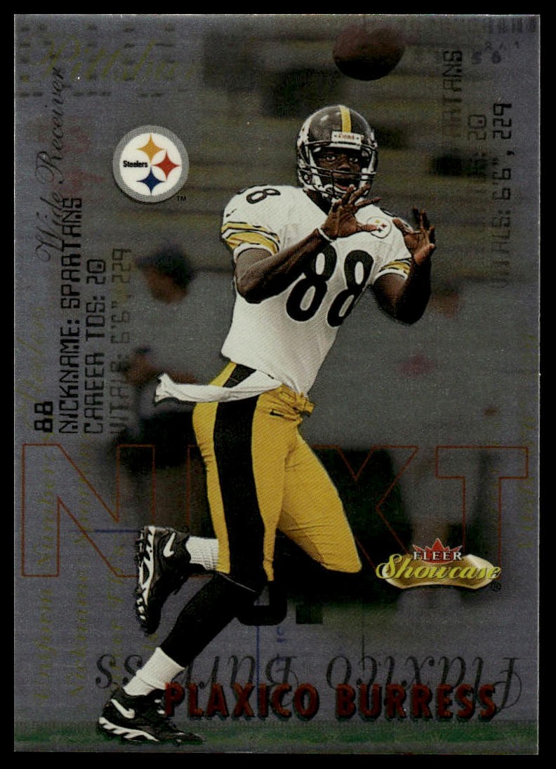 Plaxico Burress Fleer Showcase Next #7 Next