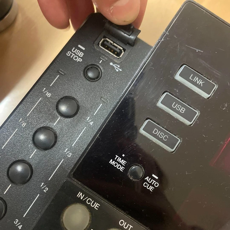 Pioneer DJ CDJ-900 Black with Power Cable Tested and Working - Image 4 of 4