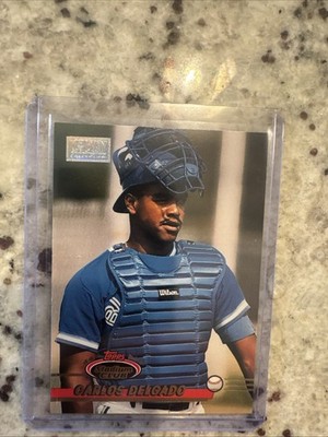 1993 Stadium Club First Day Issue #520 Carlos Delgado Blue Jays