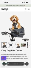 Kvisp Dog Bike Carrier