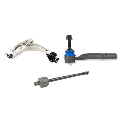 For Lincoln Town Car 06-11 Control Arm with Ball Joint and Tie Rod End Kit