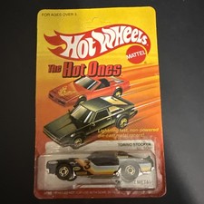 Vintage 1983 Hot Wheels The Hot Ones Ford Torino Stocker Black Red Card Malaysia