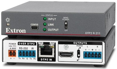 Extron DTP2 R 211, HDMI 4K/60 Receiver (60-1631-63), New
