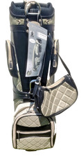 Bag Boy Platinum Collection Diamond Platinum Lady's Cart Golf Bag w/Purse NEW