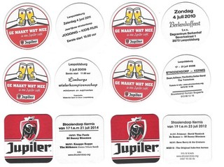 40a Brij. Jupiler Datumviltjes 6 stuks