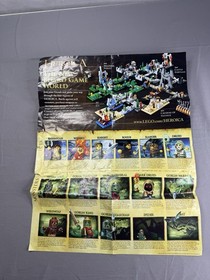 LEGO Atlantis Instruction Manuals & Club Magazines Lot, Set 7985, English
