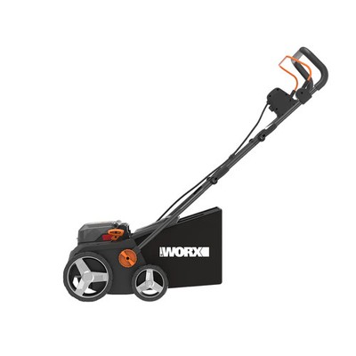 WORX Nitro Akku Vertikutierer & Rasenlüfter, bürstenloser Motor, WG855E.9