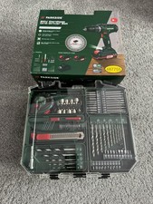 Parkside 20V Cordless Drill Driver Set – 2x2Ah Batteries, Charger + Accessories!