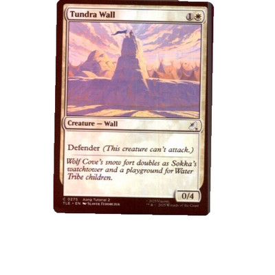 MTG - Tundra Wall - Free P+P