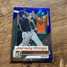 2025 Panini Donruss Baseball Jersey Kings / Walker Janek #JK-WJ Blue Ice
