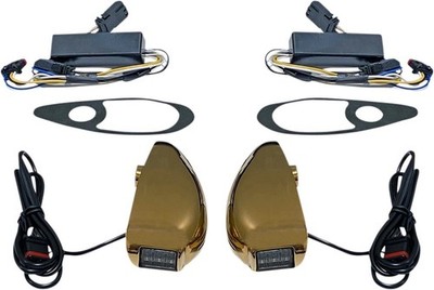 Custom Dynamics PB-RG-TS-15-G Gold Pro Beam Road Glide Turn Signals