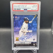 2019 Topps Now Fernando Tatís Jr - MLB All Star RC Auto Blue /49 PSA 10 (POP 4)