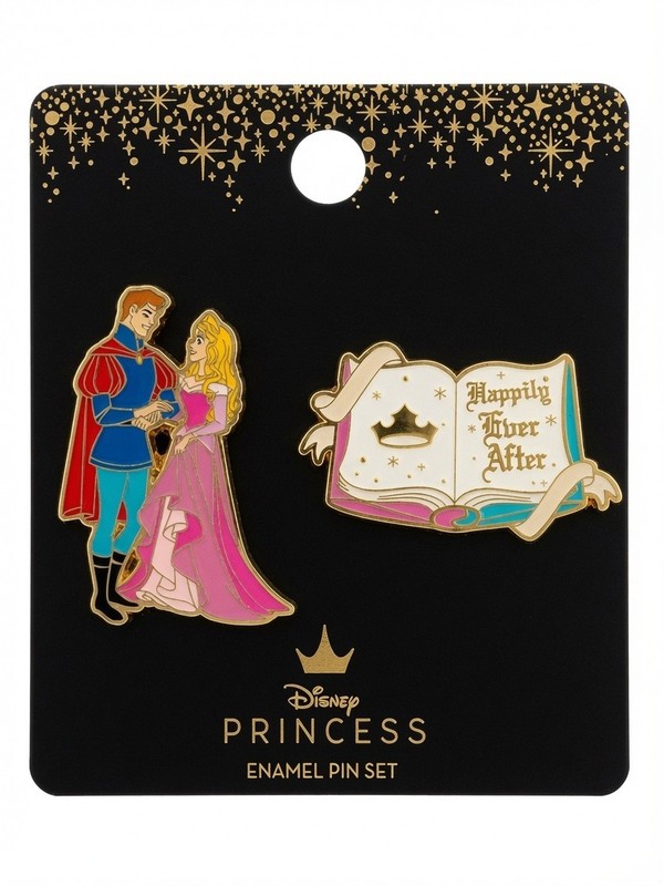 Loungefly Disney Princess Sleeping Beauty Happily Ever After Enamel Pin Set