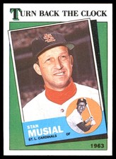 Stan Musial 1988 Topps #665 Cardinals MLB READ FREE SHIPPING AutographDen