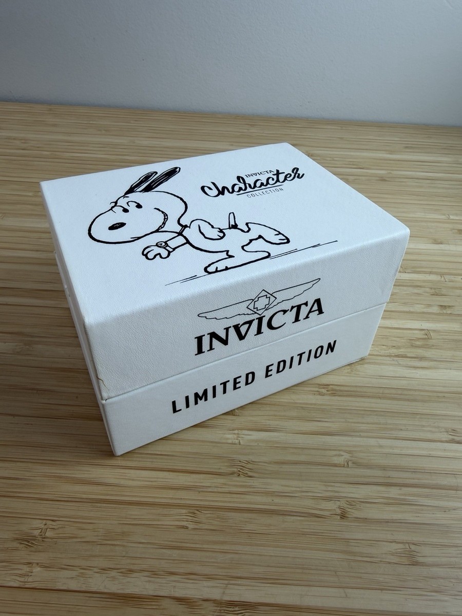 INVICTA LIMITED EDITION PEANUTS SNOOPY WATCH QUARTZ 33177 RARE NEW