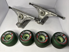 Bullet Skateboard Trucks W A Set Of 4 Road Rider Cruzers Wheels