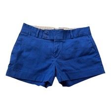 Banana Republic Shorts Womens 6 Chino Button Fly Summer Classic Casual Pockets