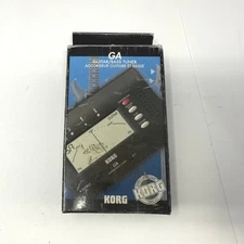 Korg GA-408K Guitar Bass Tuner Handheld LCD Display w/ Original Box & Manual