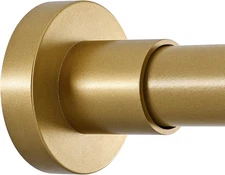 BRIOFOX Shower Curtain Rod Adjustable 18-64 Inch, Stainless Steel Spring Tension