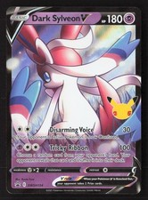 Carte promozionali Dark Sylveon V SWSH134 SWSH: Spada e Scudo Holo quasi nuove