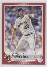 2022 Topps Update Mother's Day Hot Pink 9/50 Brad Boxberger #US61 4z8