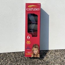Caruso Ionic Steam Setter Rollers Curlers Lot of 6 Large Replacements Red