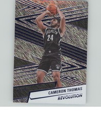2024-25 Panini Revolution #16 Cameron Thomas Blue Storm