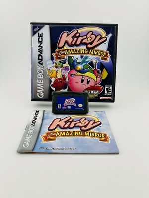 Kirby & the Amazing Mirror Game Boy Advance OEM Game And Manual Tested