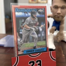 2025 Topps Series 1 - 1990 Topps Chrome Silver Pack Corbin Carroll #T90C-80