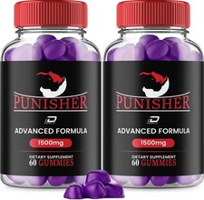(2 Pack) Punisher Gummies for Men – Punisher Male Gummy Natural Blend Reviews