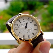 Reloj automático Orient Star RK-AU0001S esfera marfil caja dorada de Japón