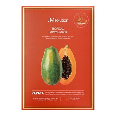 [JMsolution] Tropical Papaya Mask - 1pack (10pcs)