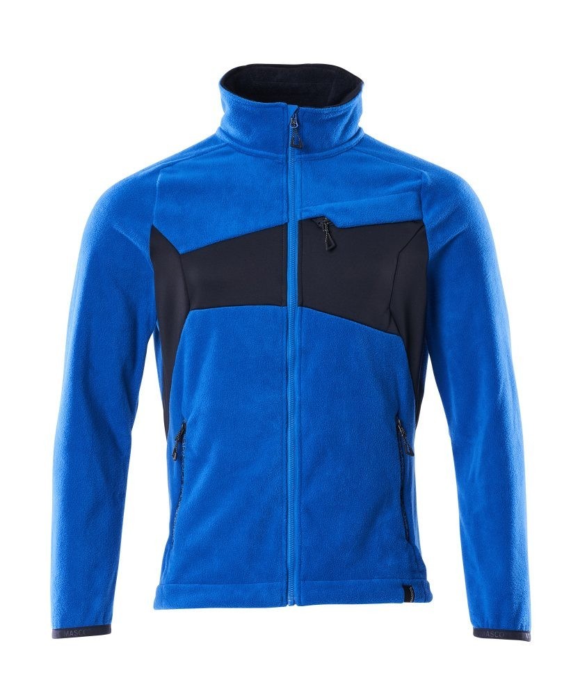Mascot® Mens Accelerate Fleece Jacket - Azure Blue/Black - 2XL