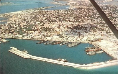 Key West Naval Station Submarine Base aerial view