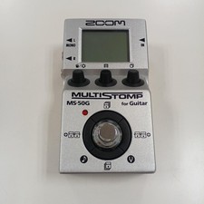 Zoom MS-50G MultiStomp Guitar Effects Pedal Multi-Effects Processor Japan Used