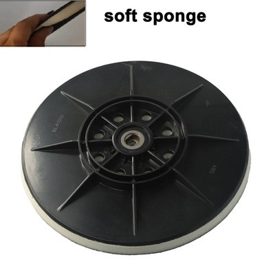 Brand New Sander Backing Pad Polishing Pad Soft Foam 9 Inch 10 Hole ...