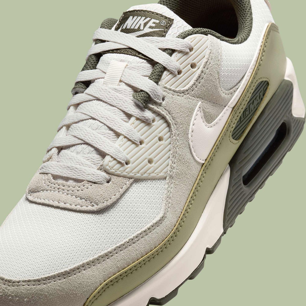 Nike Air Max 90 Matcha Neutral Olive Orewood Brown IH0262-276 sz 8 Men's — product photo 3 of 8
