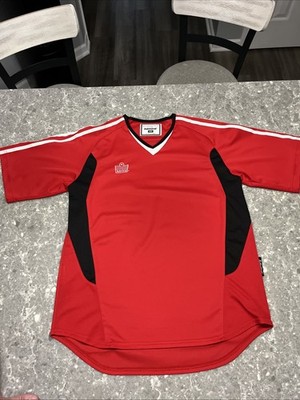 Admiral Soccer Jersey Size AS adult Small - Red