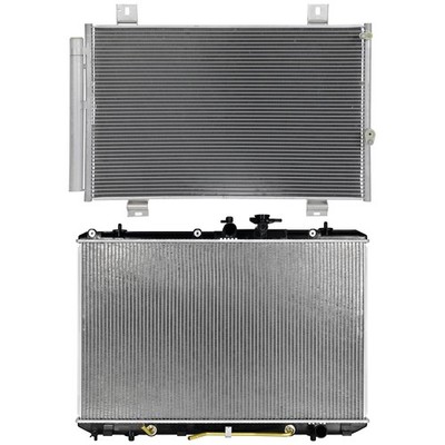 Radiator & AC Condenser Cooling Kit For Toyota Highlander 2008-2013 3.5L