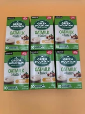 6 boxes OATMILK LATTE Hazelnut Green Mountain Coffee KCup 10ct each
