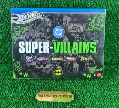 #ad 2026 Hot Wheels DC Silver Series DC Batman Super Villains Set BRAND NEW $20.00