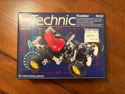 Lego Technic Roadster, 8832 Vintage Lego New In Box Sealed