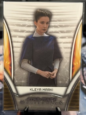Topps 2025 Star Wars Masterwork Kleya Marki Base Andor #42