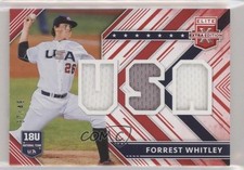 2018 Panini Elite Extra Edition USA Materials Red 37/49 Forrest Whitley 0q1p
