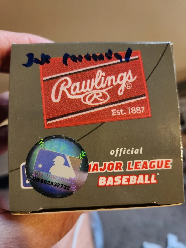 Autógrafo JOSE CARDENAL Oficial Grandes Ligas de Béisbol. Coche en persona. Firmado Foto 3 de 4