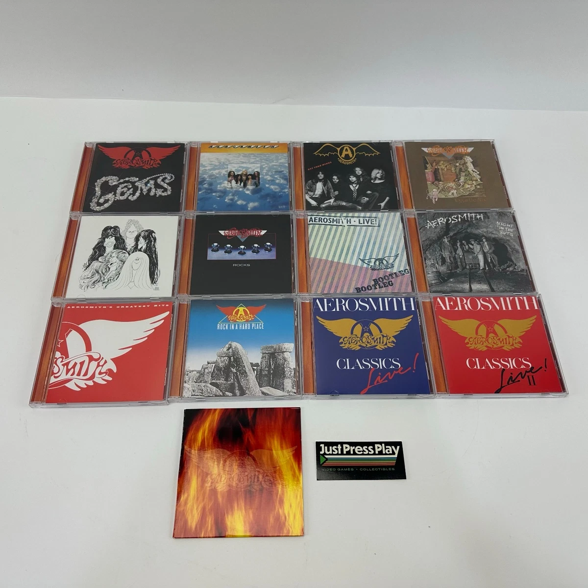 Aerosmith BOX OF FIRE 12CDセット 未開封　新品 1994 limited edition Aerosmith Box of Fire box set with 12x SEALED