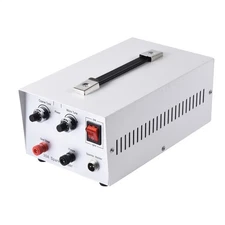 110V 300W 30A Professional Precise Jewelry Spot Welder With Foot Pedal, White