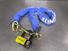 New York Blue FAHGETTABOUDIT Chain 1415 14mm x 150cm w/ NY Disc 15mm Lock 15Lb