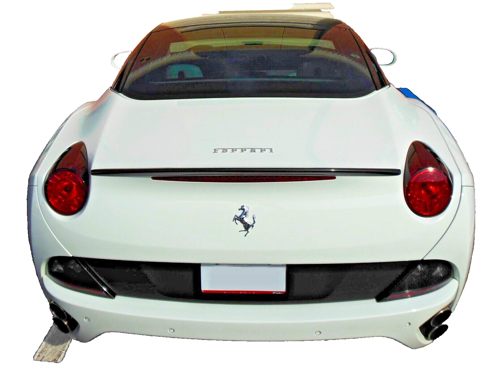 2008-13 Ferrari California Tesoro Flush Mount Trunk Lip Spoiler CF Made in USA