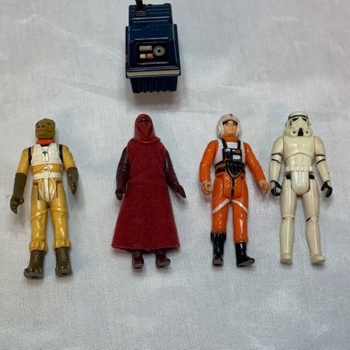 Vintage 70'S 80'S Star Wars Figures Diecast Lot of 12 Luke Chewbacca Leia - Picture 10 of 24